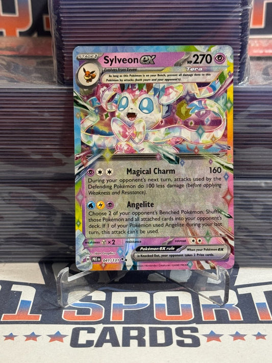 Pokemon TCG: Prismatic Evolutions - Sylveon EX (Double Rare) 41