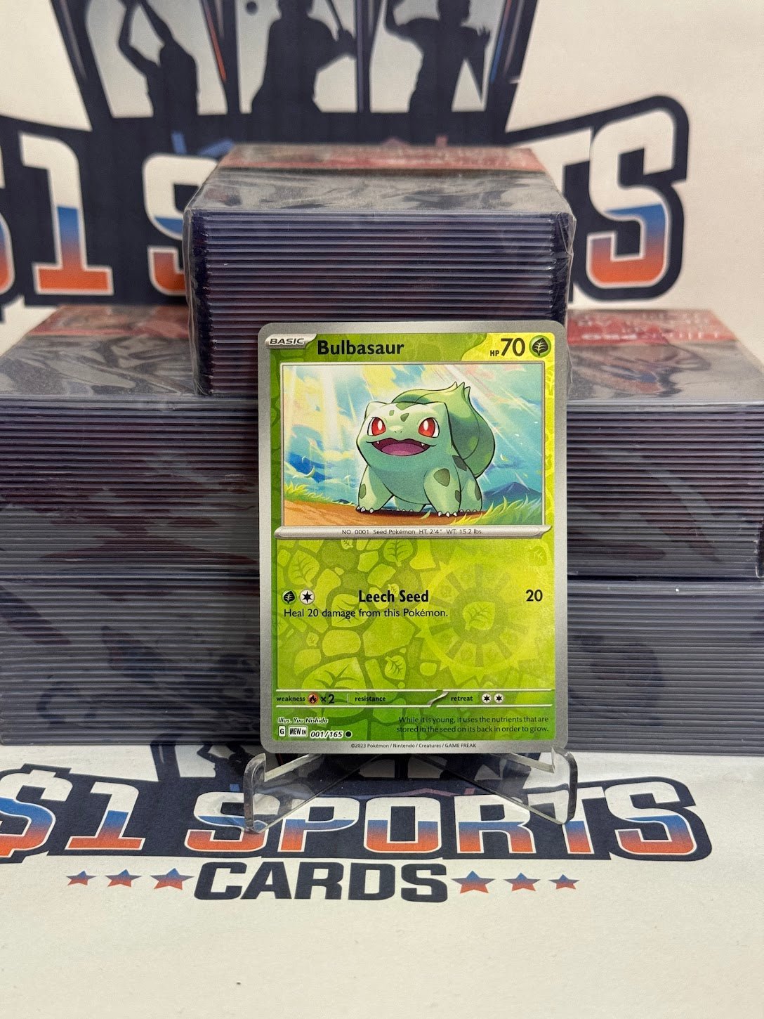 Pokemon TCG: Scarlet & Violet 151 - Bulbasaur (Common) #1