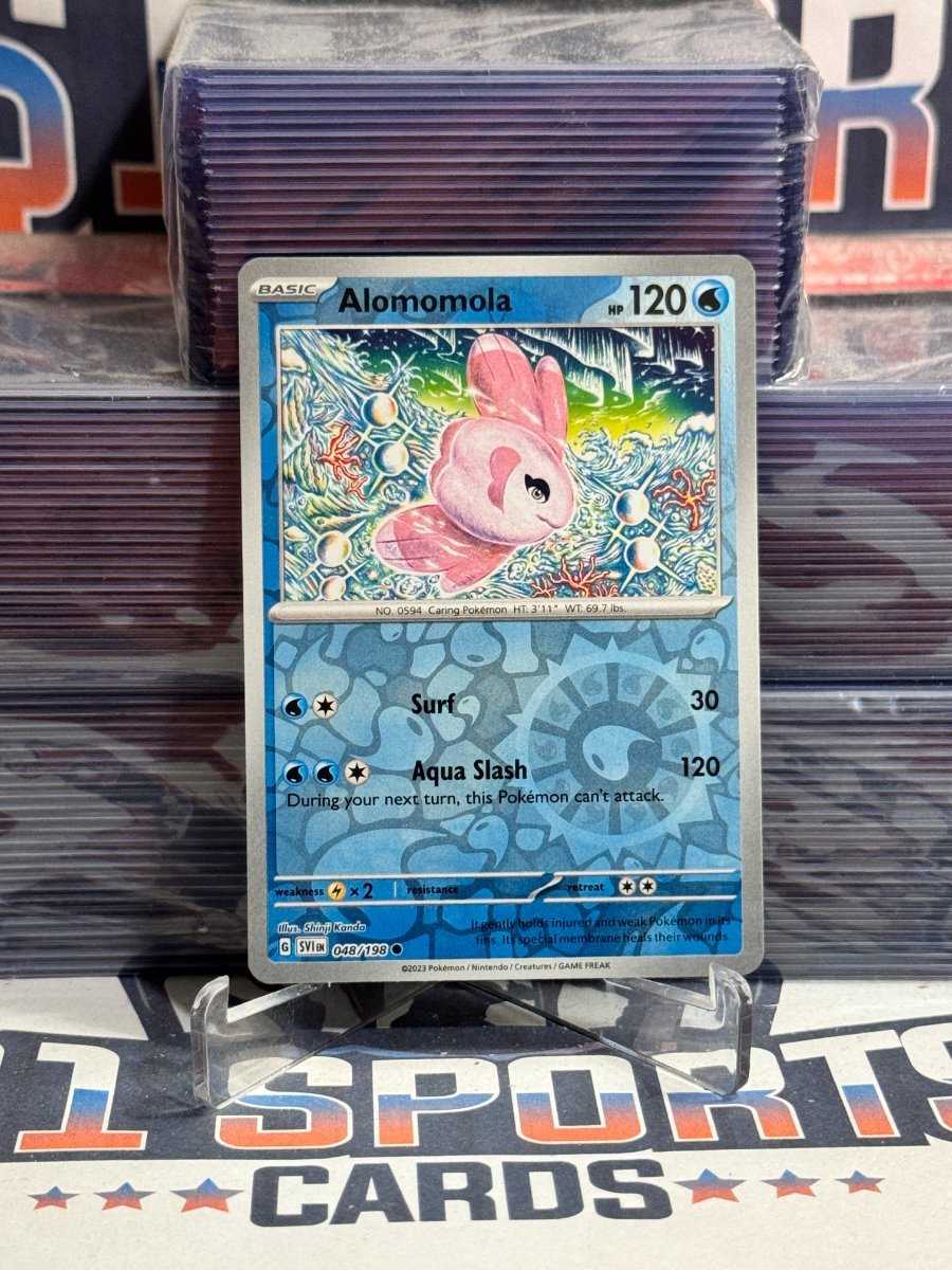 Pokemon TCG: Scarlet & Violet - Alomomola (Reverse Holo, Common) 48