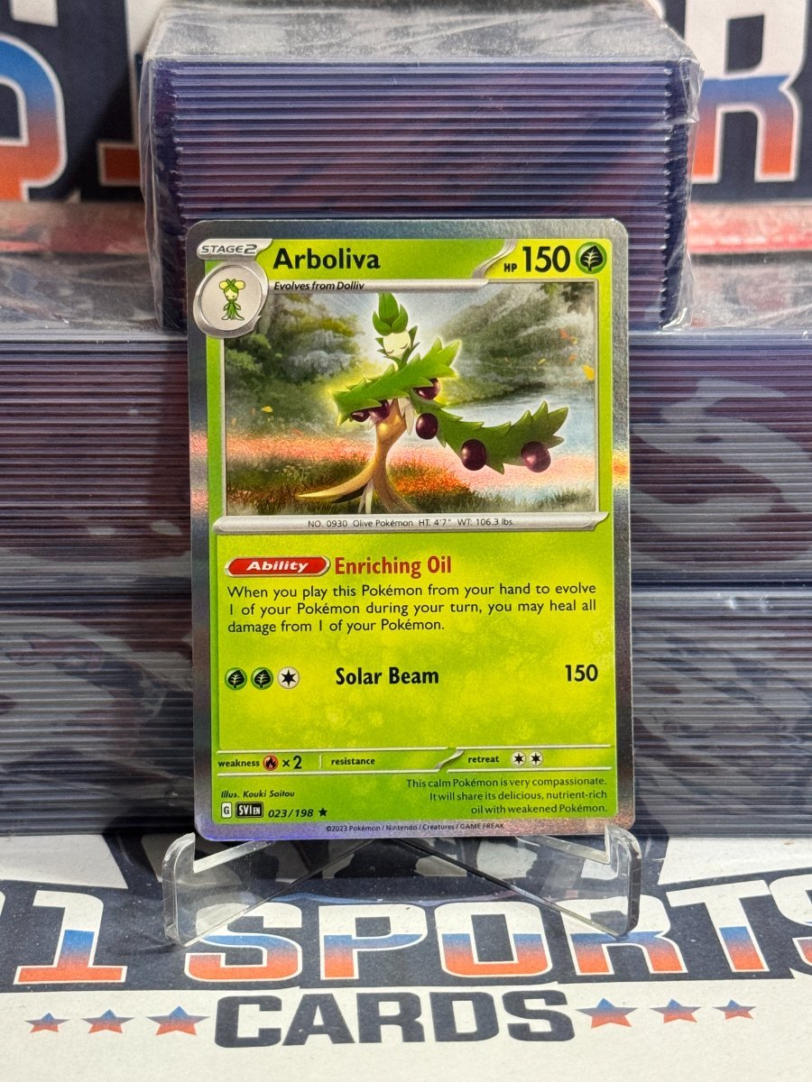 Pokemon TCG: Scarlet & Violet - Arboliva (Holo, Rare) 23