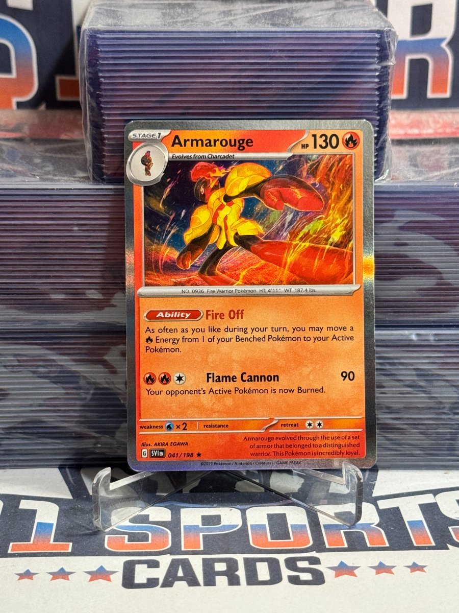 Pokemon TCG: Scarlet & Violet - Armarouge (Holo, Rare) 41