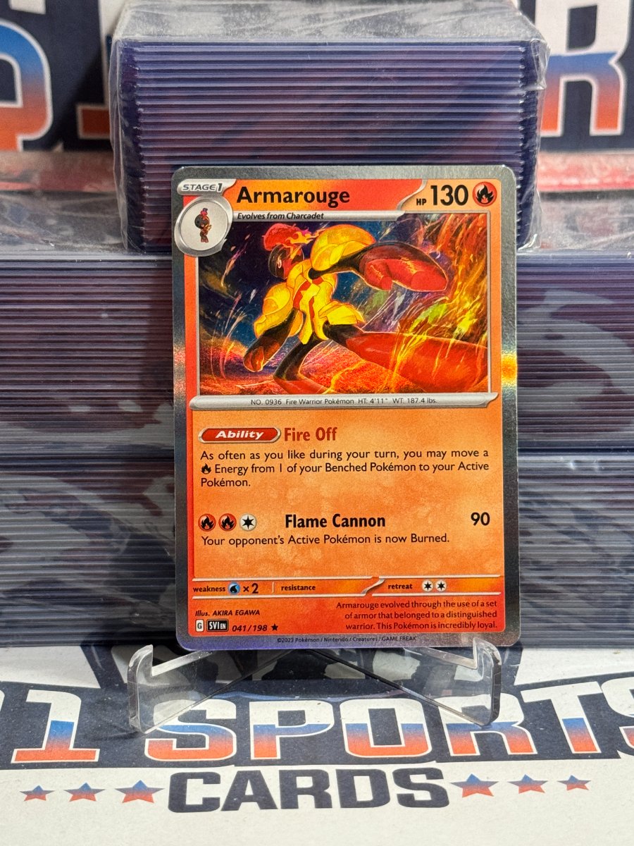 Pokemon TCG: Scarlet & Violet - Armarouge (Holo, Rare) #41
