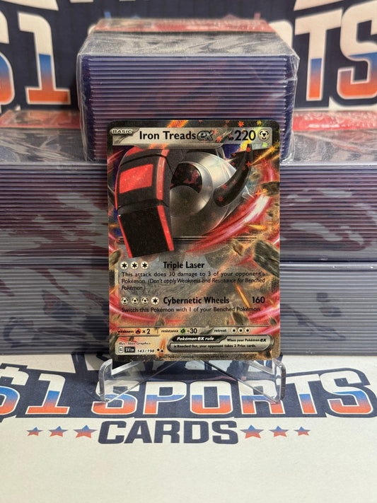 Pokemon TCG: Scarlet & Violet - Iron Treads EX (Double Rare) #143