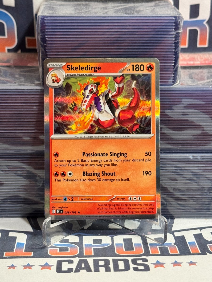 Pokemon TCG: Scarlet & Violet - Skeledirge (Holo, Rare) 38