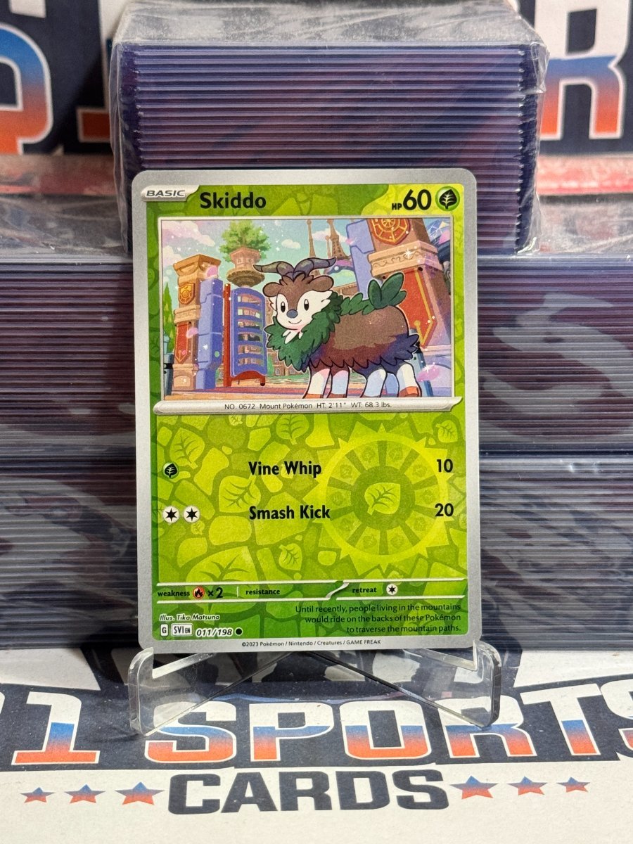 Pokemon TCG: Scarlet & Violet - Skiddo (Reverse Holo, Common) 11
