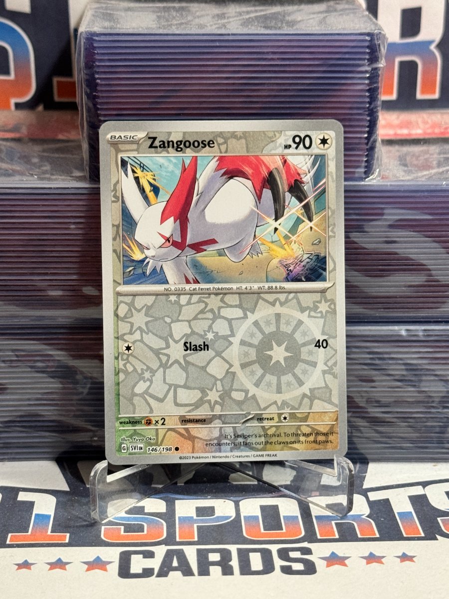 Pokemon TCG: Scarlet & Violet - Zangoose (Reverse Holo, Common) 146