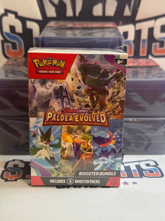 Pokemon TCG: Sealed Paldea Evolved Booster Bundle Box