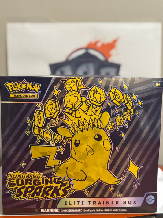 Pokemon TCG: Sealed Surging Sparks Elite Trainer Box