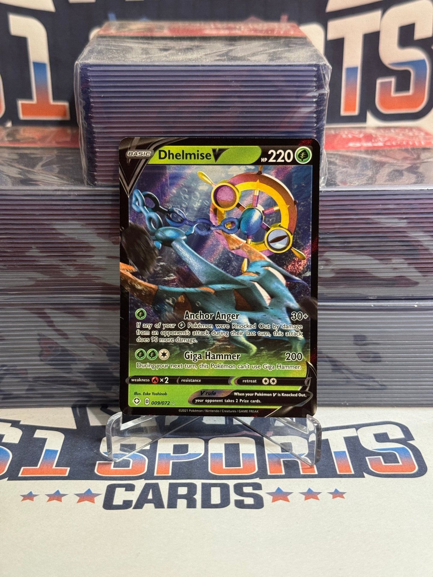 Pokemon TCG: Shining Fates - Dhelmise V (Ultra Rare) #9