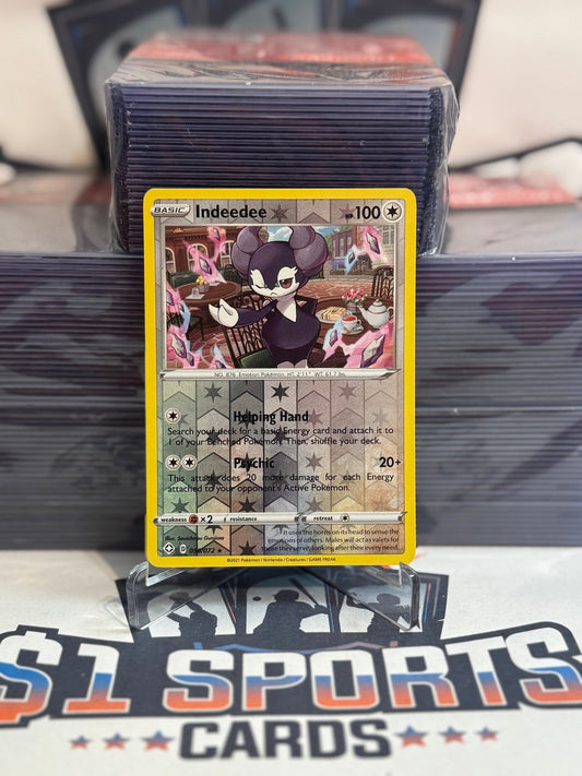 Pokemon TCG: Shining Fates - Indeedee (Reverse Holo, Rare) #56