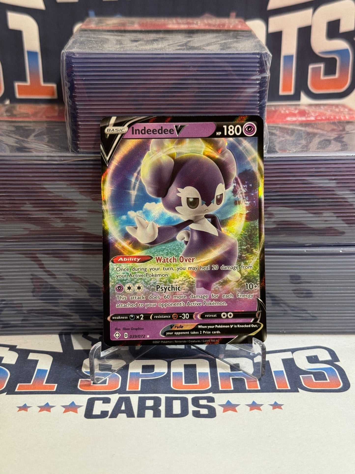 Pokemon TCG: Shining Fates - Indeedee V (Ultra Rare) #39