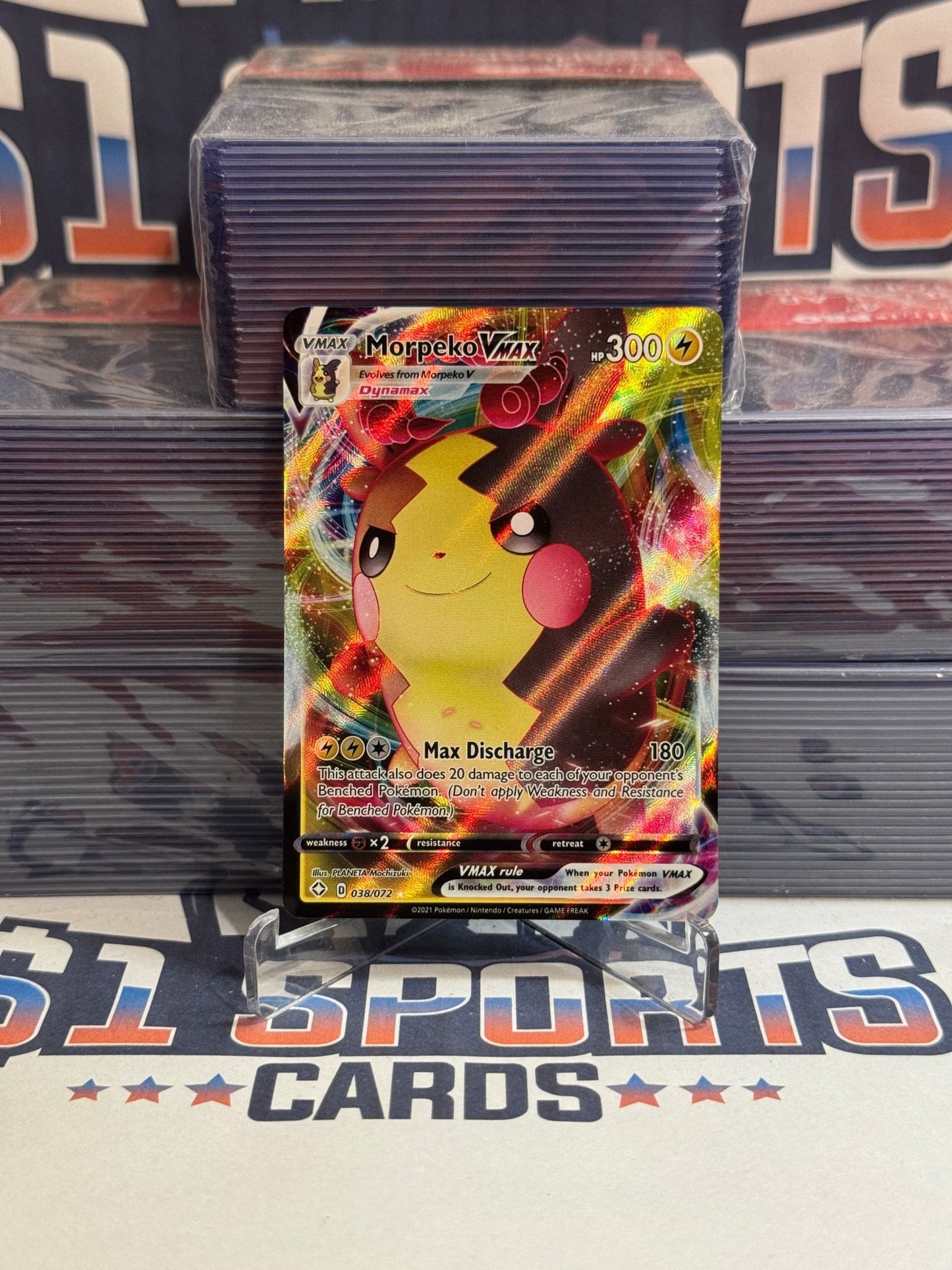 Pokemon TCG: Shining Fates - Morpeko VMAX (Ultra Rare) #38