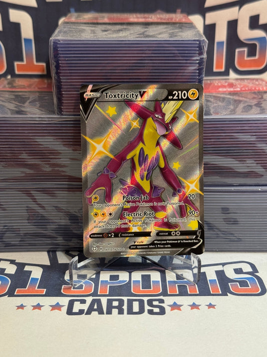 Pokemon TCG: Shining Fates: Shiny Vault - Toxtricity (Full Art, Shiny Holo Rare) #SV112