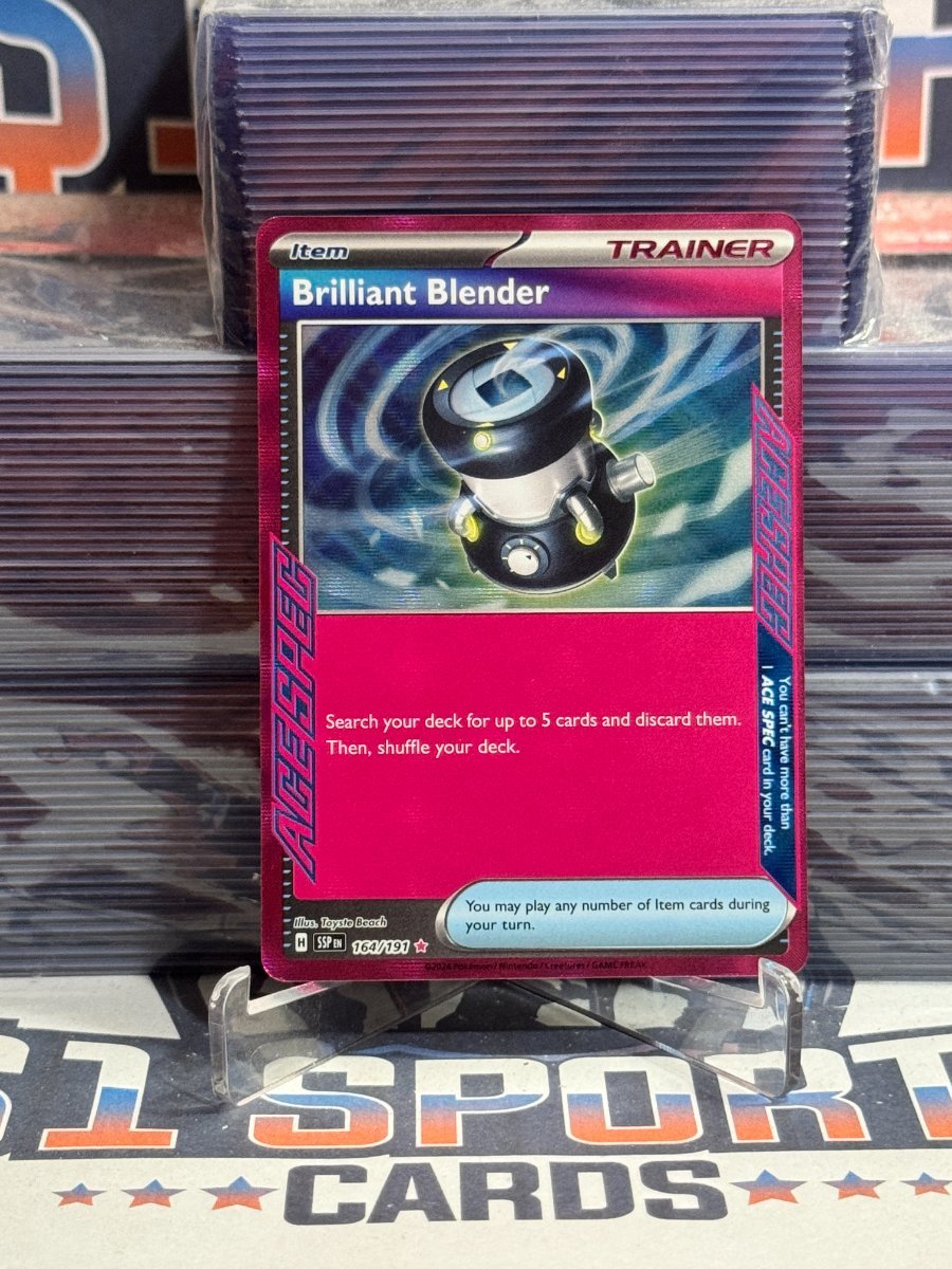 Pokemon TCG: Surging Sparks - Brilliant Blender (ACE SPEC Rare) 164