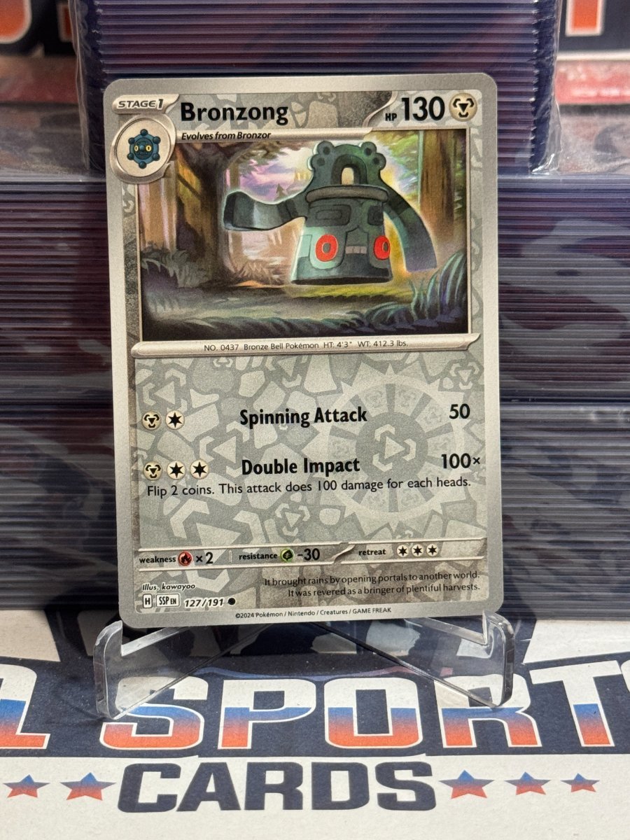 Pokemon TCG: Surging Sparks - Bronzong (Reverse Holo, Common) 127