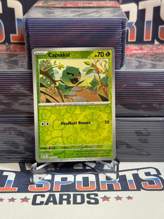 Pokemon TCG: Surging Sparks - Capsakid (Reverse Holo, Common) #12