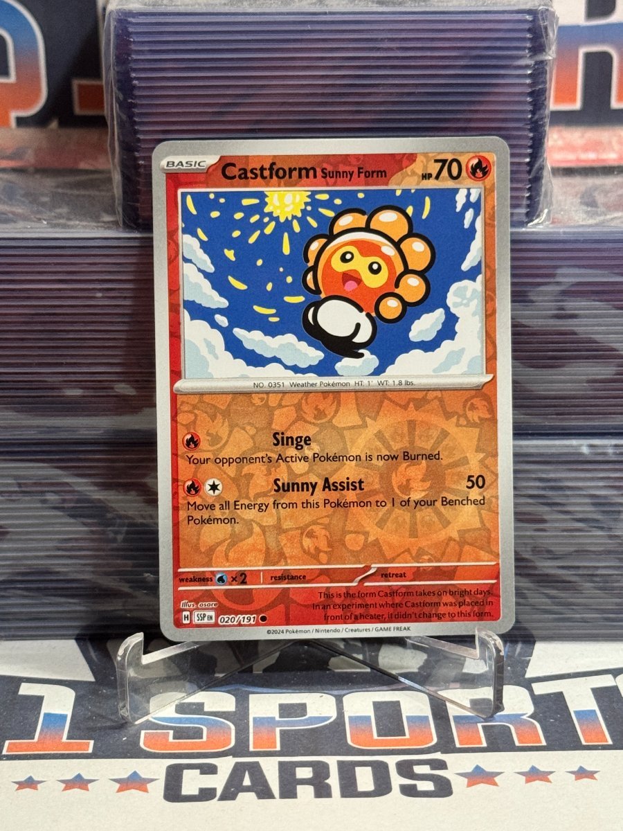 Pokemon TCG: Surging Sparks - Castform (Reverse Holo, Common) 20