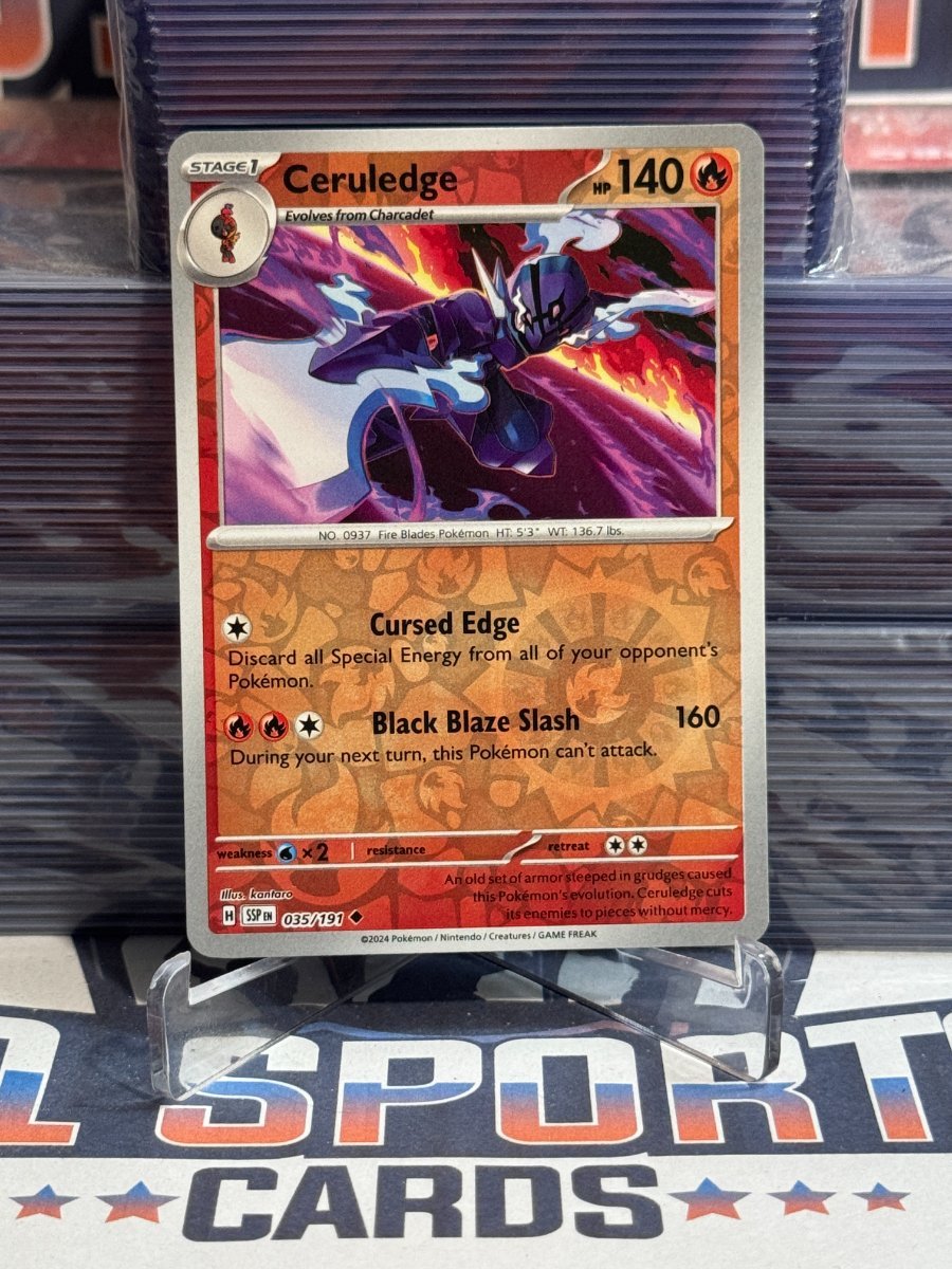 Pokemon TCG: Surging Sparks - Ceruledge (Reverse Holo, Uncommon) 35