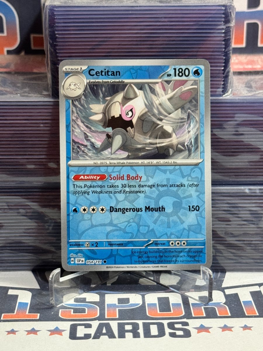 Pokemon TCG: Surging Sparks - Cetitan (Reverse Holo, Common) 54