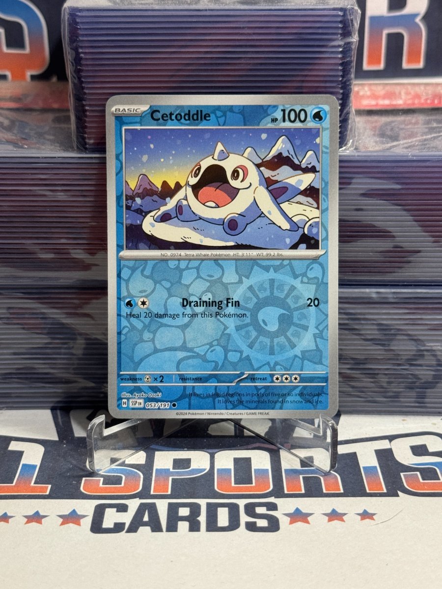 Pokemon TCG: Surging Sparks - Cetoddle (Reverse Holo, Common) 52
