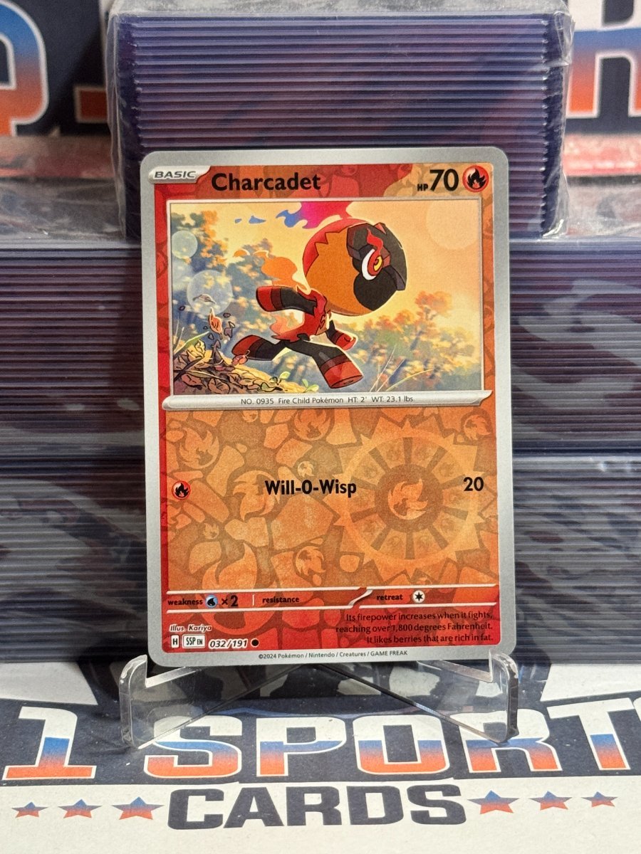 Pokemon TCG: Surging Sparks - Charcadet (Reverse Holo, Common) 32