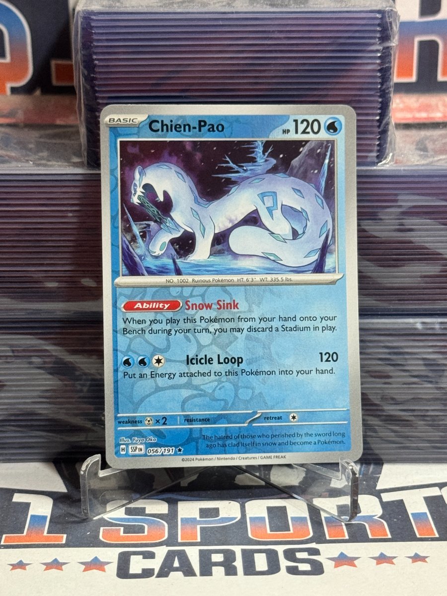 Pokemon TCG: Surging Sparks - Chien-Pao (Reverse Holo, Rare) 56