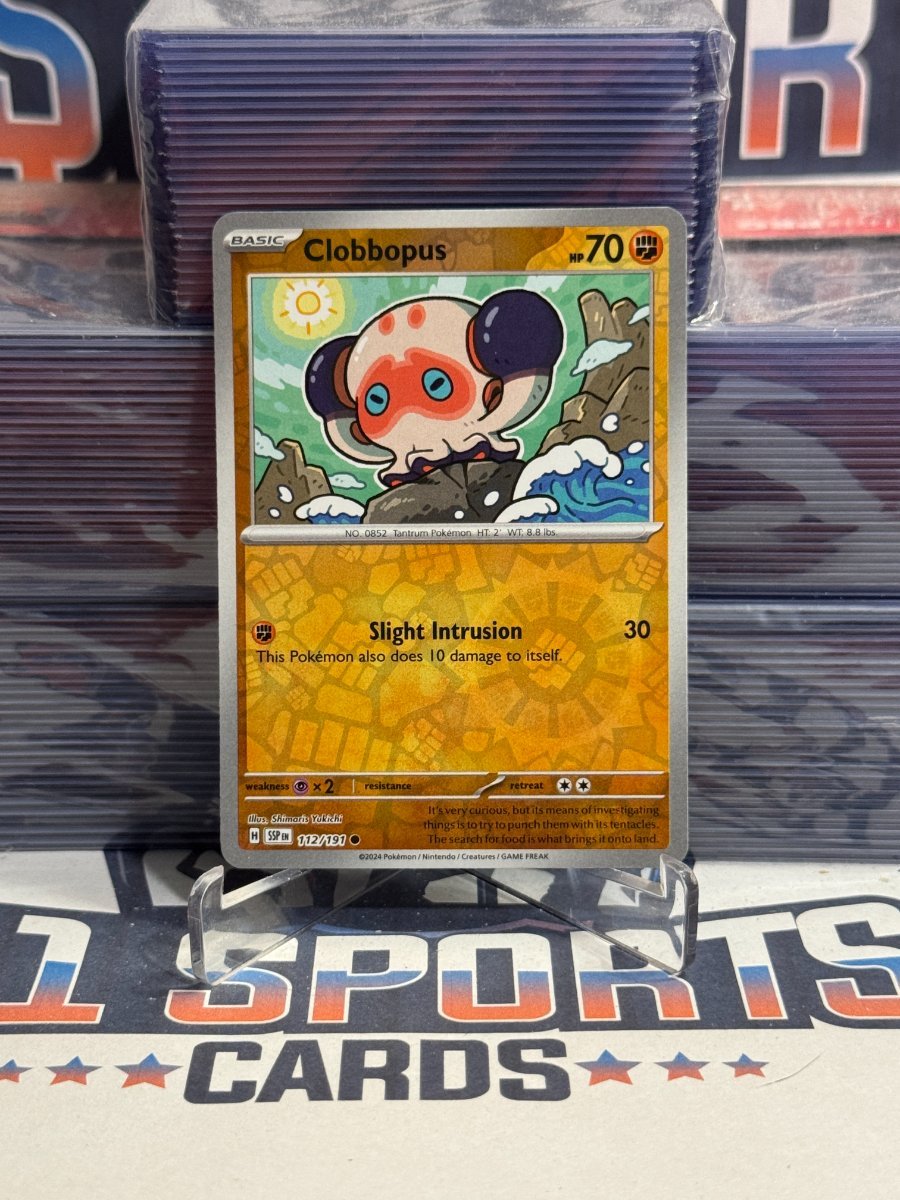 Pokemon TCG: Surging Sparks - Clobbopus (Reverse Holo, Common) 152