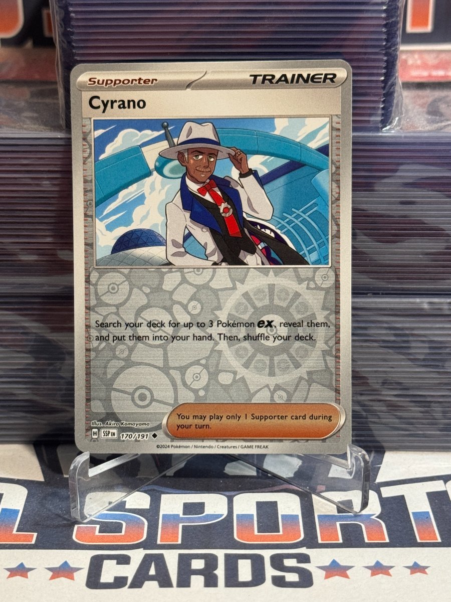 Pokemon TCG: Surging Sparks - Cyrano (Reverse Holo, Uncommon) 170