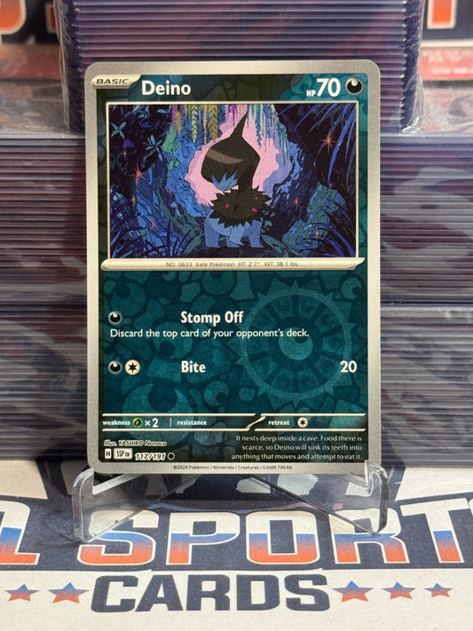 Pokemon TCG: Surging Sparks - Deino (Reverse Holo, Common) 117