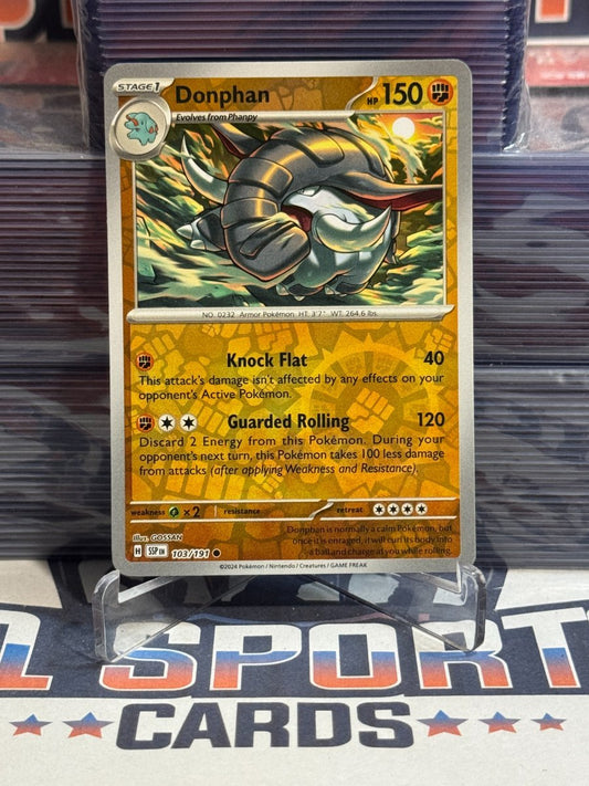 Pokemon TCG: Surging Sparks - Donphan (Reverse Holo, Common) 103