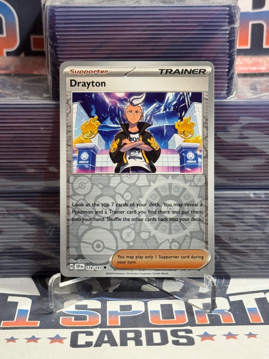 Pokemon TCG: Surging Sparks - Drayton (Reverse Holo, Uncommon) 174