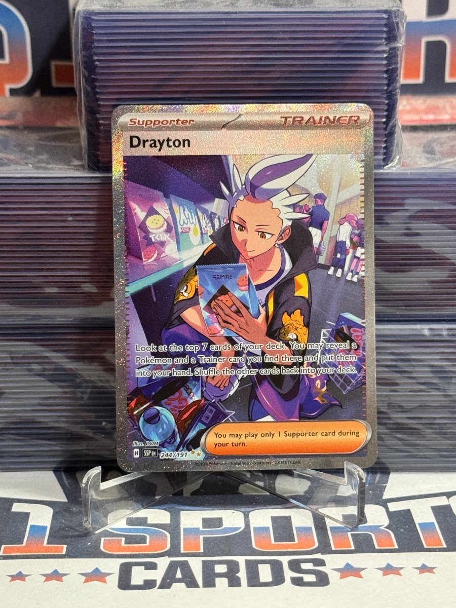 Pokemon TCG: Surging Sparks - Drayton (Special Illustration Rare) 244