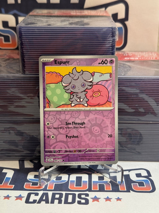 Pokemon TCG: Surging Sparks - Espurr (Reverse Holo, Common) #84