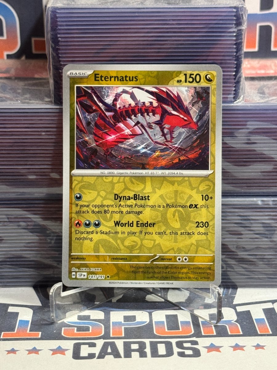 Pokemon TCG: Surging Sparks - Eternatus (Reverse Holo, Rare) 141