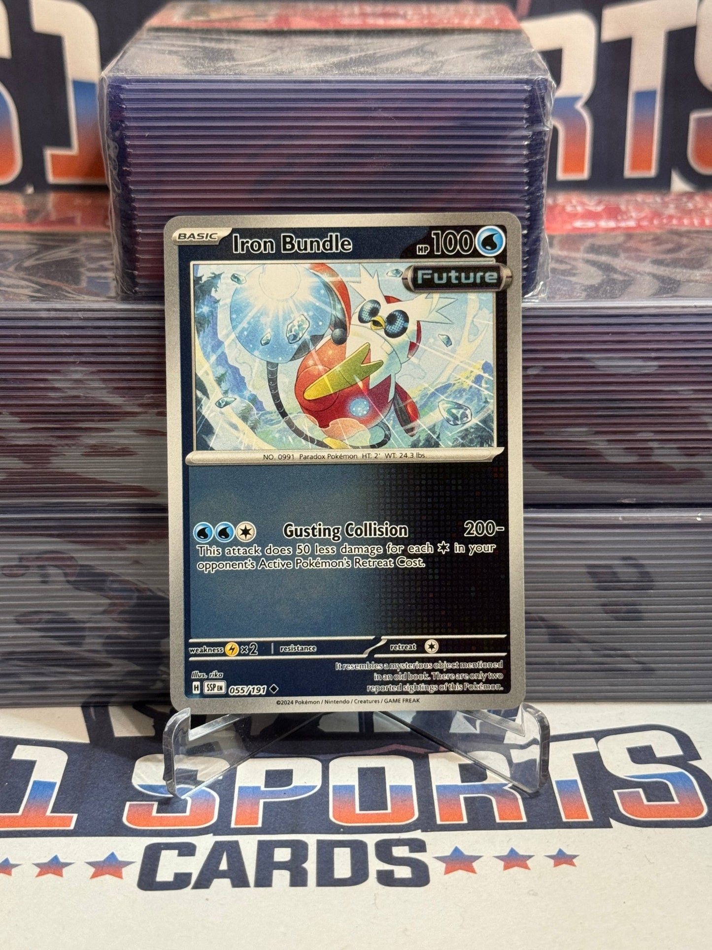 Pokemon TCG: Surging Sparks - Iron Bundle (Reverse Holo, Uncommon) #55