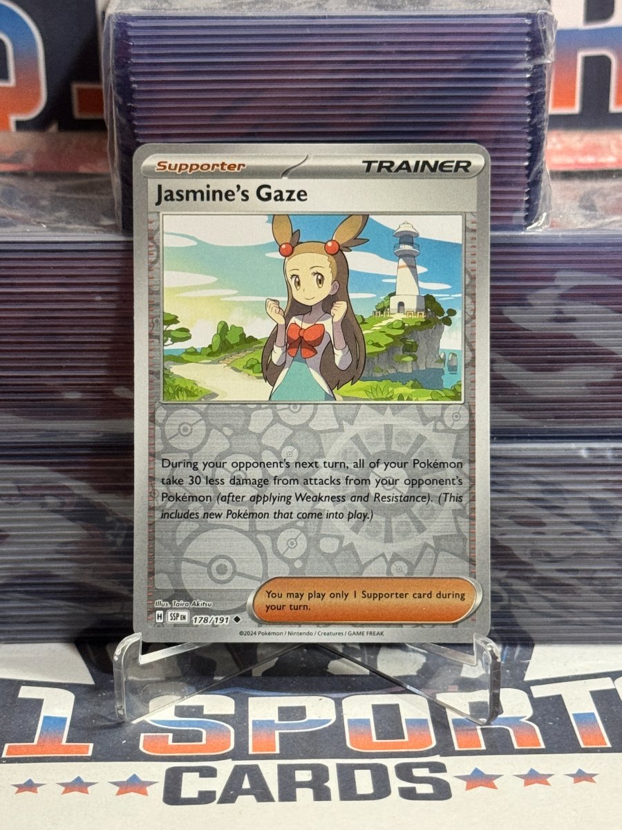 Pokemon TCG: Surging Sparks - Jasmine's Gaze (Reverse Holo, Uncommon) 178