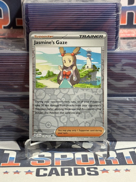 Pokemon TCG: Surging Sparks - Jasmine's Gaze (Reverse Holo, Uncommon) 178