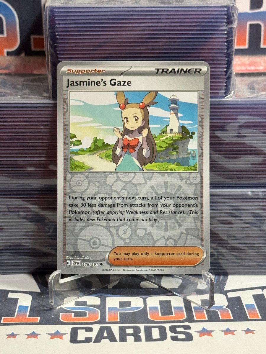 Pokemon TCG: Surging Sparks - Jasmine's Gaze (Reverse Holo, Uncommon) #178