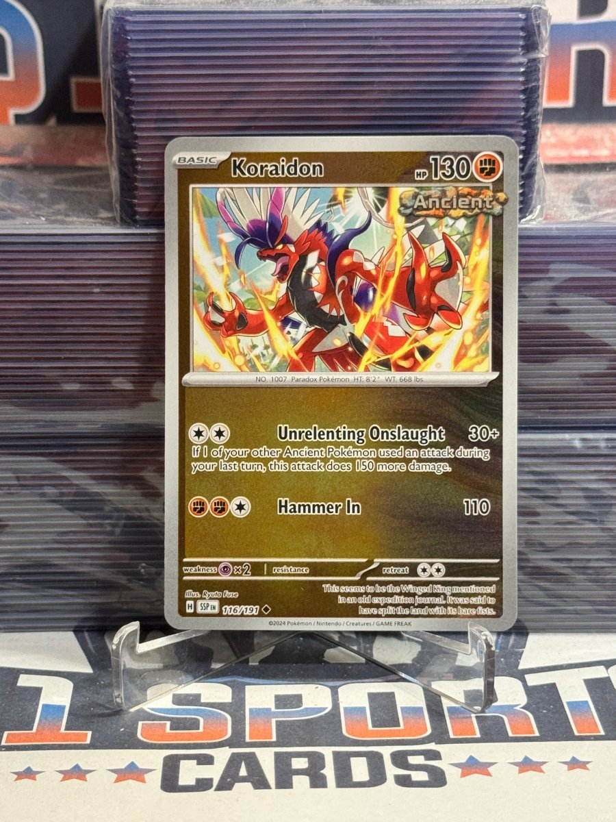 Pokemon TCG: Surging Sparks - Koraidon (Reverse Holo, Uncommon) 116