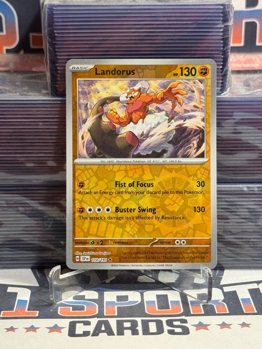 Pokemon TCG: Surging Sparks - Landorus (Reverse Holo, Rare) 110