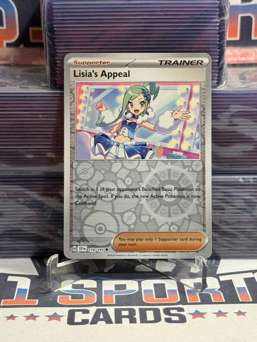 Pokemon TCG: Surging Sparks - Lisia's Appeal (Reverse Holo, Uncommon) 179