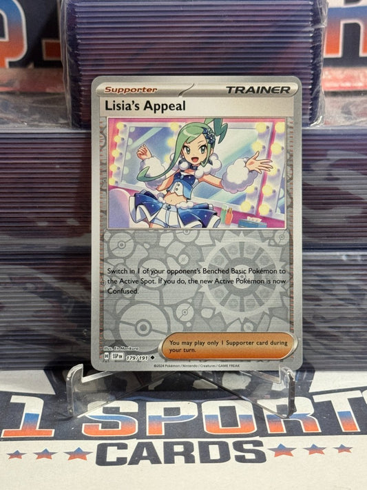 Pokemon TCG: Surging Sparks - Lisia's Appeal (Reverse Holo, Uncommon) 179
