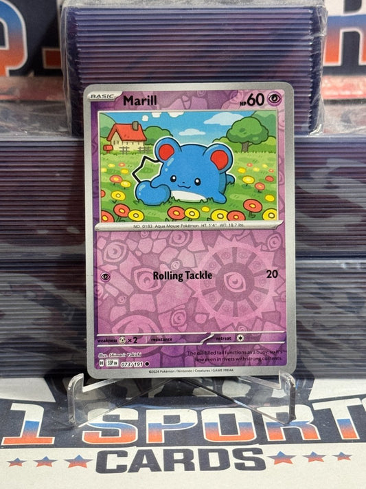 Pokemon TCG: Surging Sparks - Marill (Reverse Holo, Common) 73