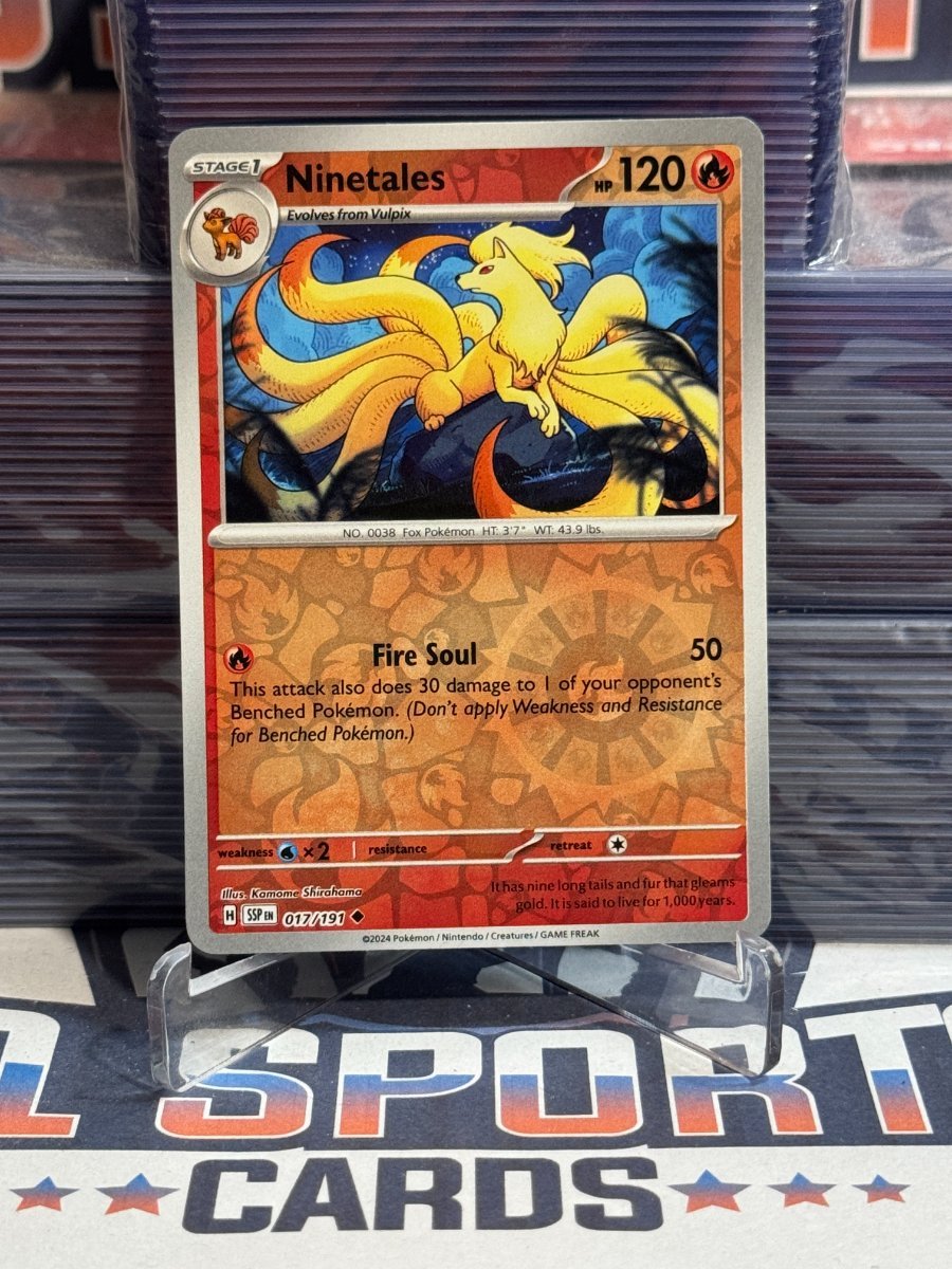 Pokemon TCG: Surging Sparks - Ninetales (Reverse Holo, Uncommon) 17