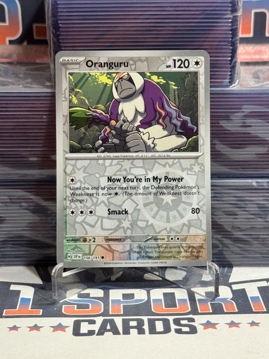 Pokemon TCG: Surging Sparks - Oranguru (Reverse Holo, Common) 156