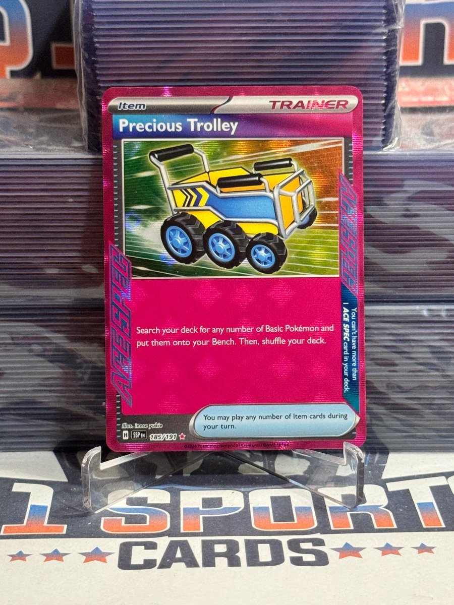 Pokemon TCG: Surging Sparks - Precious Trolley (ACE SPEC Rare) 185