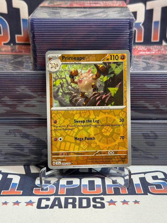 Pokemon TCG: Surging Sparks - Primeape (Reverse Holo, Common) #99