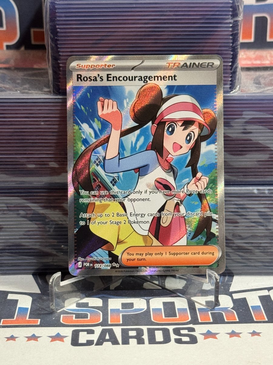 Pokemon TCG: Surging Sparks - Rosa's Encouragement (Ultra Rare) 114