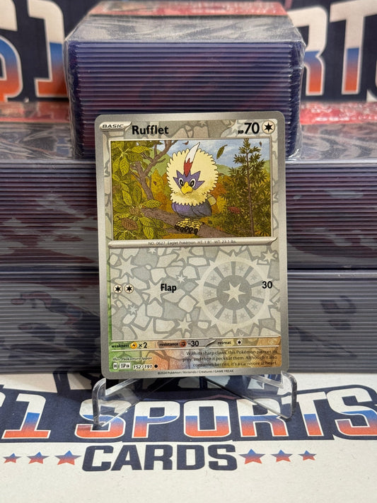 Pokemon TCG: Surging Sparks - Rufflet (Reverse Holo, Common) #152