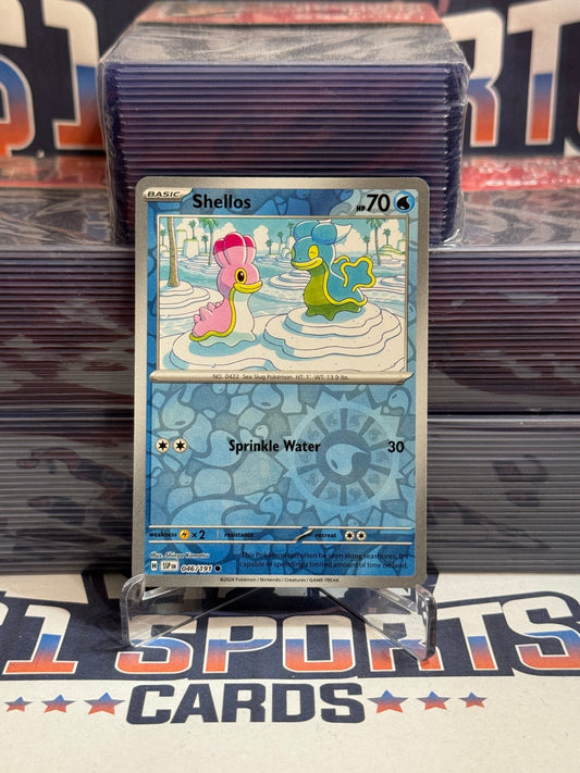 Pokemon TCG: Surging Sparks - Shellos (Reverse Holo, Common) #46